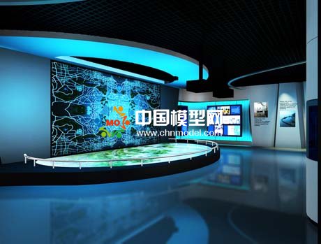 電子沙盤廣泛應(yīng)用與多類別的科技展示廳，效果突出